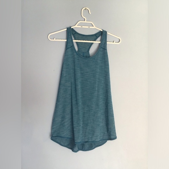 Lululemon Essential Tank Heathered Jet Set Blue - Picture 5 of 5
